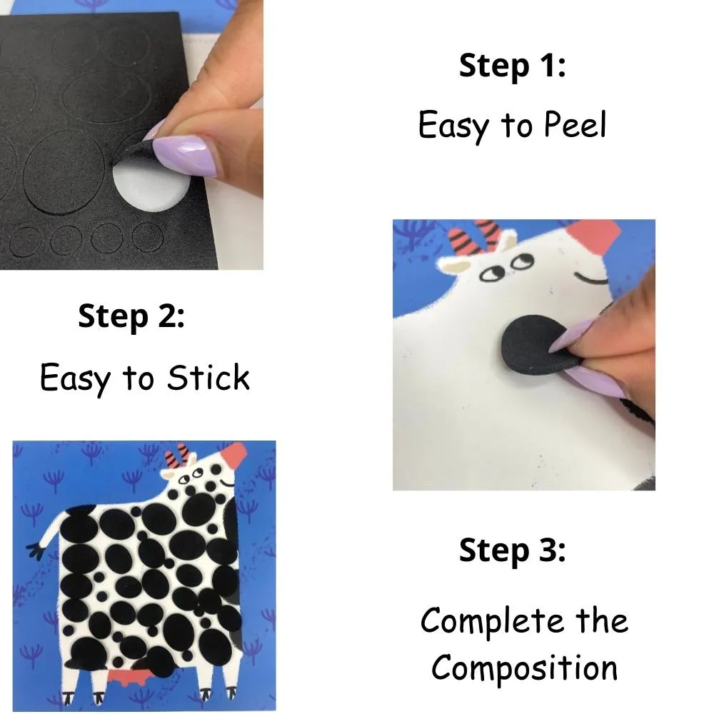 3D EVA Foam Stickers - Animals