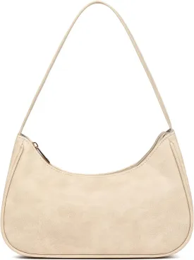 Afashor Shoulder Bags for Women Vegan Leather Hobo Sling Tote Handbag Retro Clutch Purse with Zipper Closure