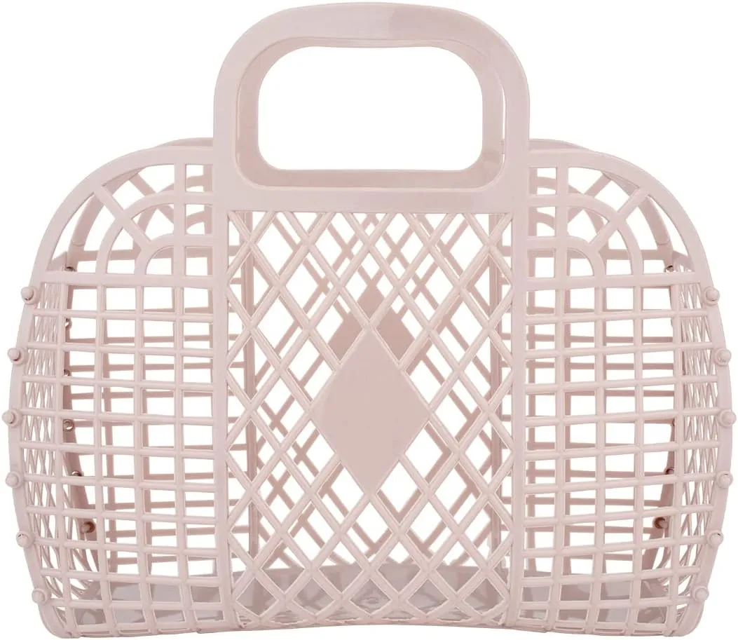 Andaz Press Jelly Purse For Women, Jelly Bridesmaids Bag, Beach Bags, Easter Kids Basket, Jelly Beach Bag Bulk Set Of 10