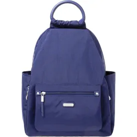 Baggallini All Day Backpack With RFID Phone Wristlet Navy Nylon