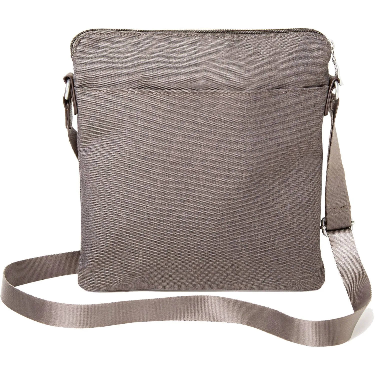 Baggallini Go Bagg With RFID Phone Wristlet Dark Umber Nylon