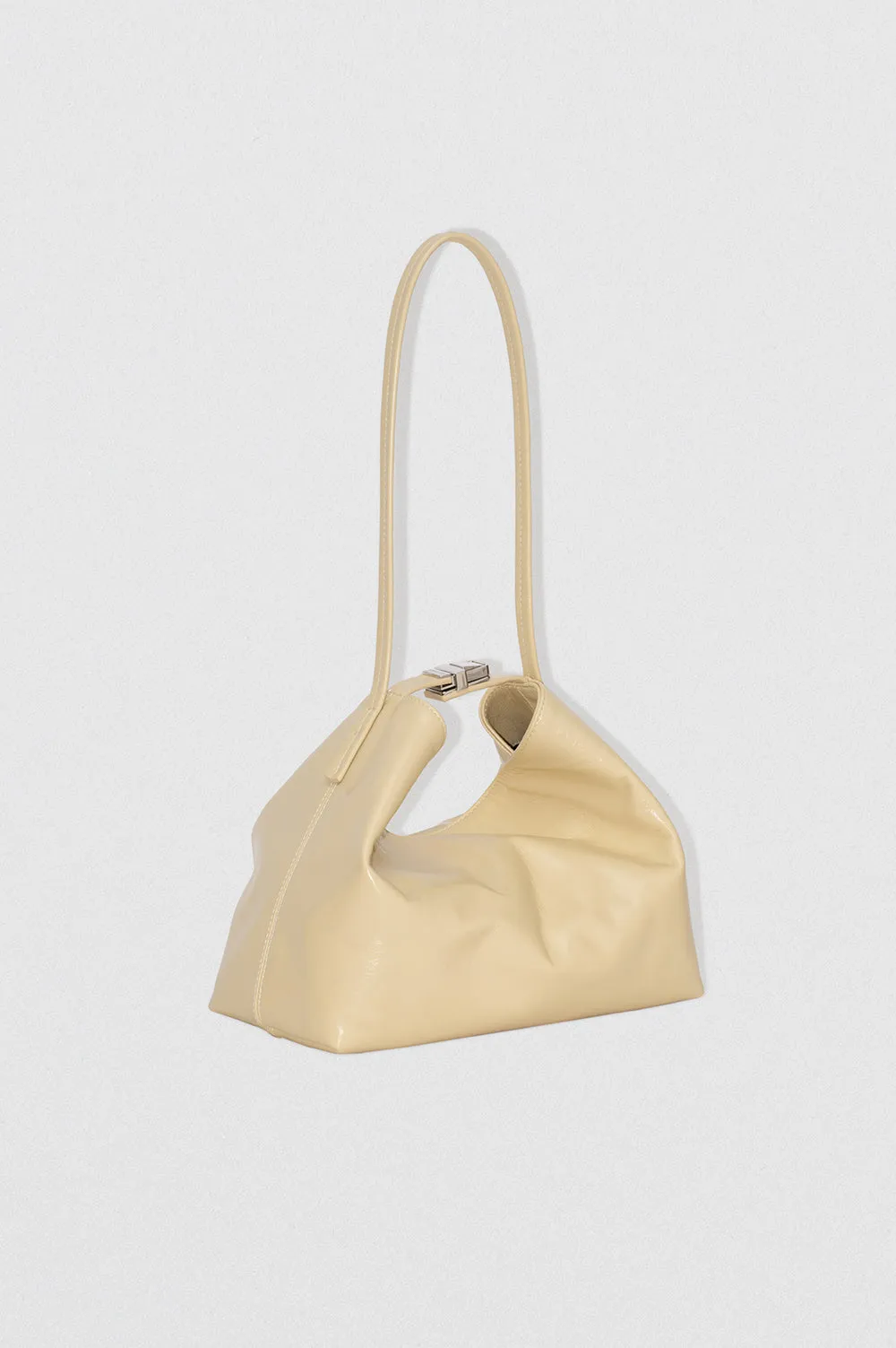 Bea Tapioca Creased Leather