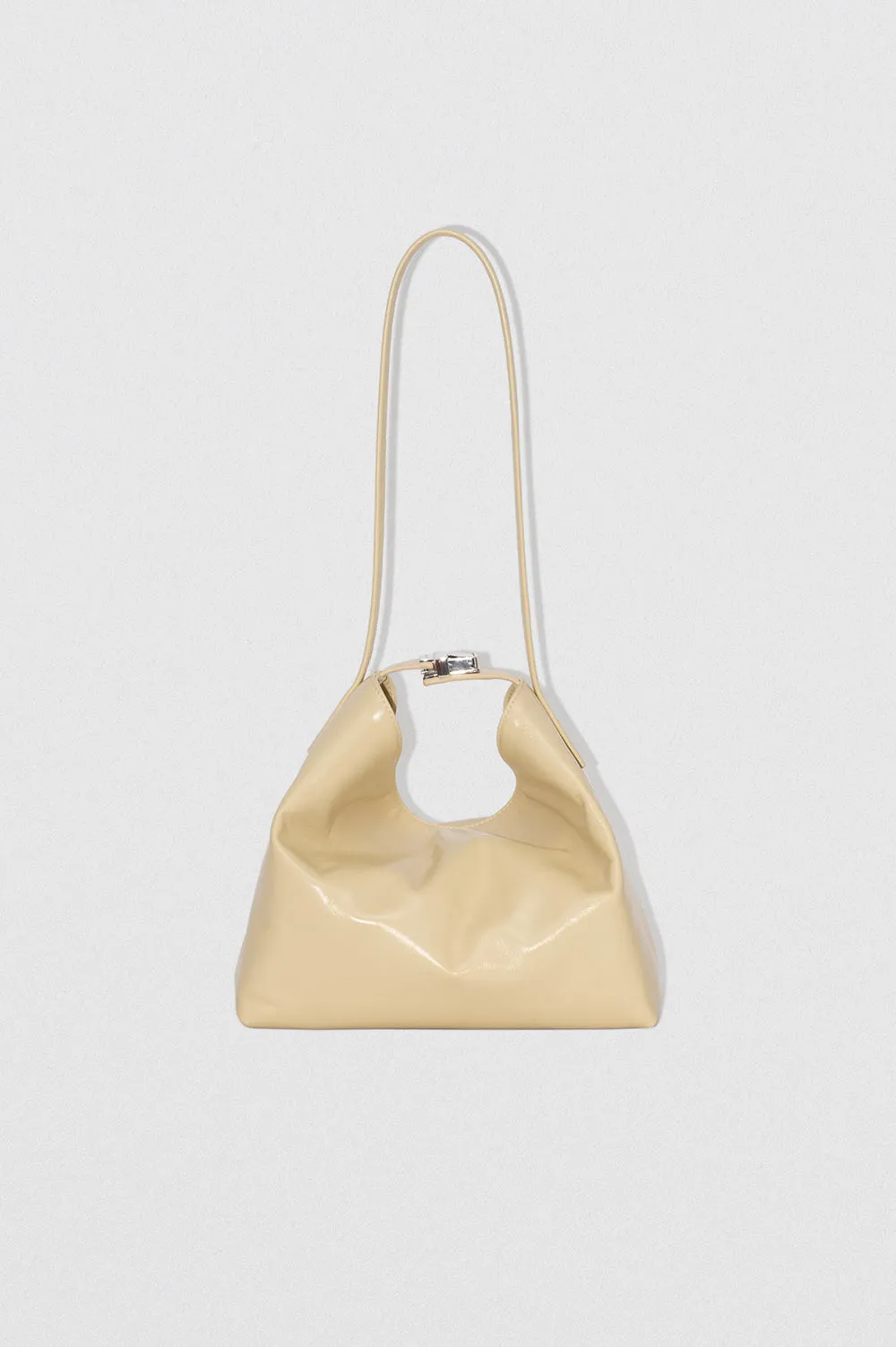 Bea Tapioca Creased Leather