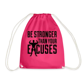 Bee stronger Drawstring Bag