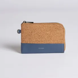 Cameron Cork Wristlet - Midnight w Cork