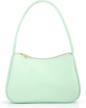 CHICECO Nylon Small Crescent Shoulder Bag Purse for Womem, Hobo Tote Handbag Mini Clutch Purse