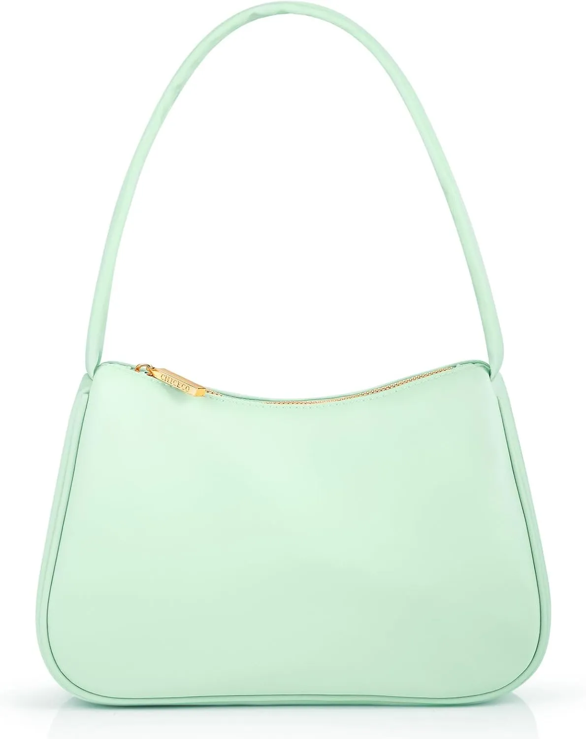 CHICECO Nylon Small Crescent Shoulder Bag Purse for Womem, Hobo Tote Handbag Mini Clutch Purse