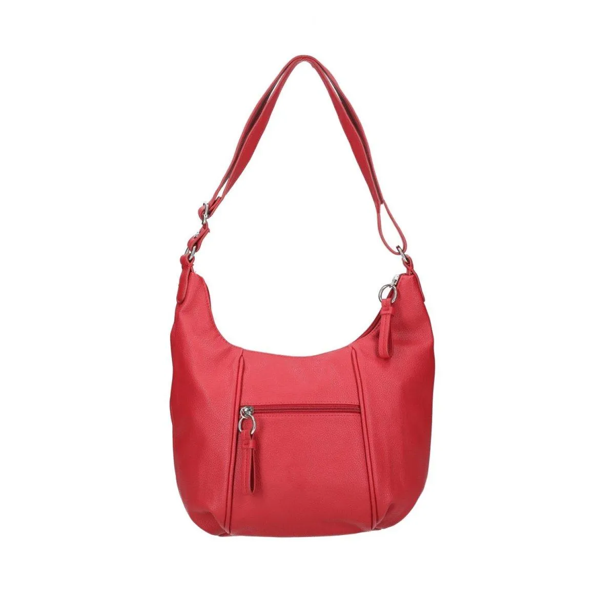 Debenhams The Collection Pebble Shoulder Bags Leather Red Colour For Women