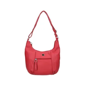 Debenhams The Collection Pebble Shoulder Bags Leather Red Colour For Women