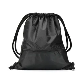 Drawstring Bag with Zipper