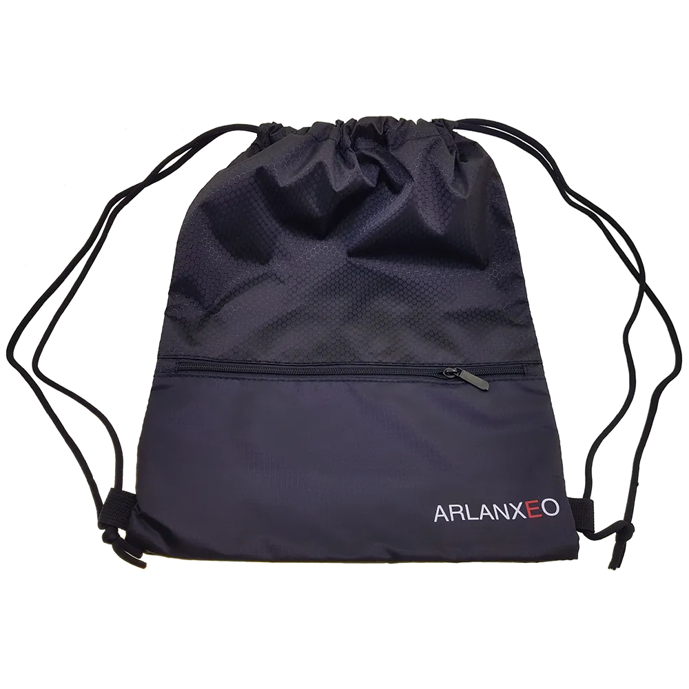 Drawstring Bag with Zipper