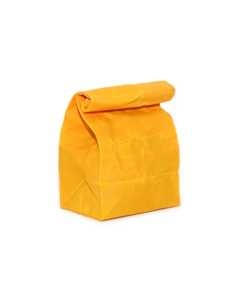 Eco-Friendly Waxed Cotton Lunch Bag