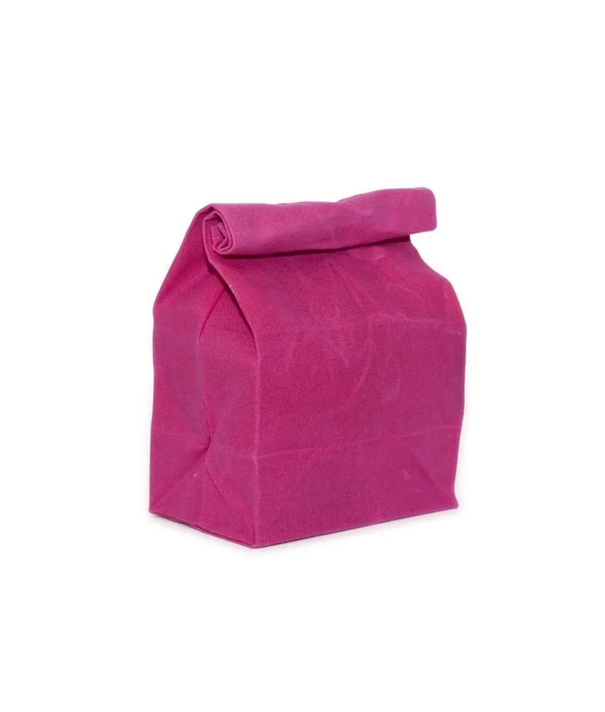 Eco-Friendly Waxed Cotton Lunch Bag
