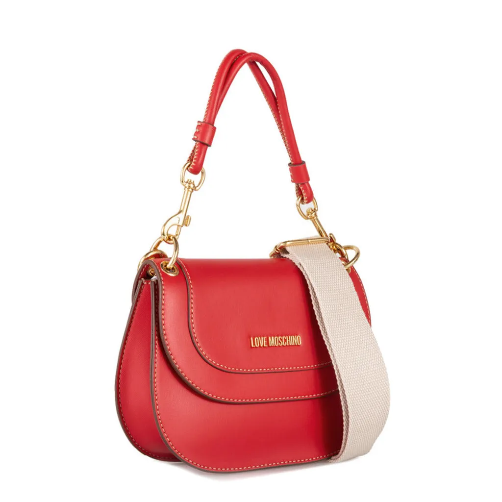 Elegant Polyurethane Handbag with Versatile Carrying Options