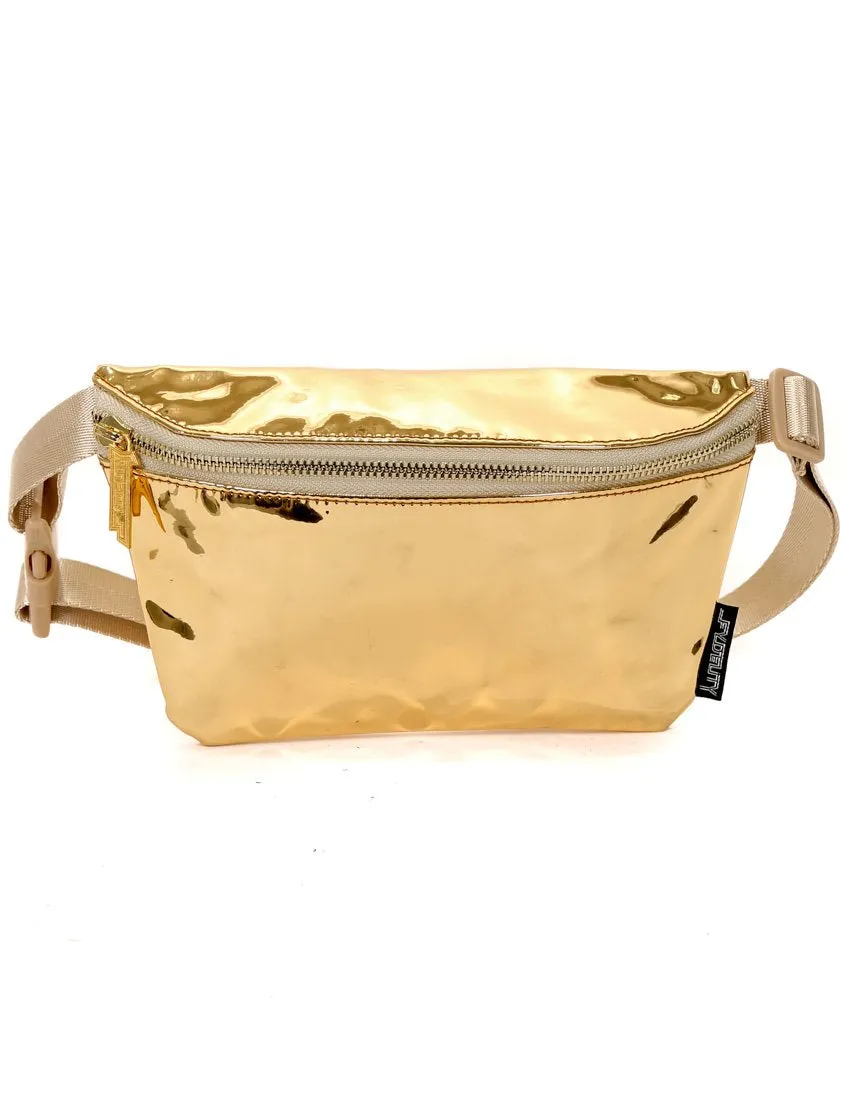 Fanny Pack | Slim |LUX MIRROR Gold