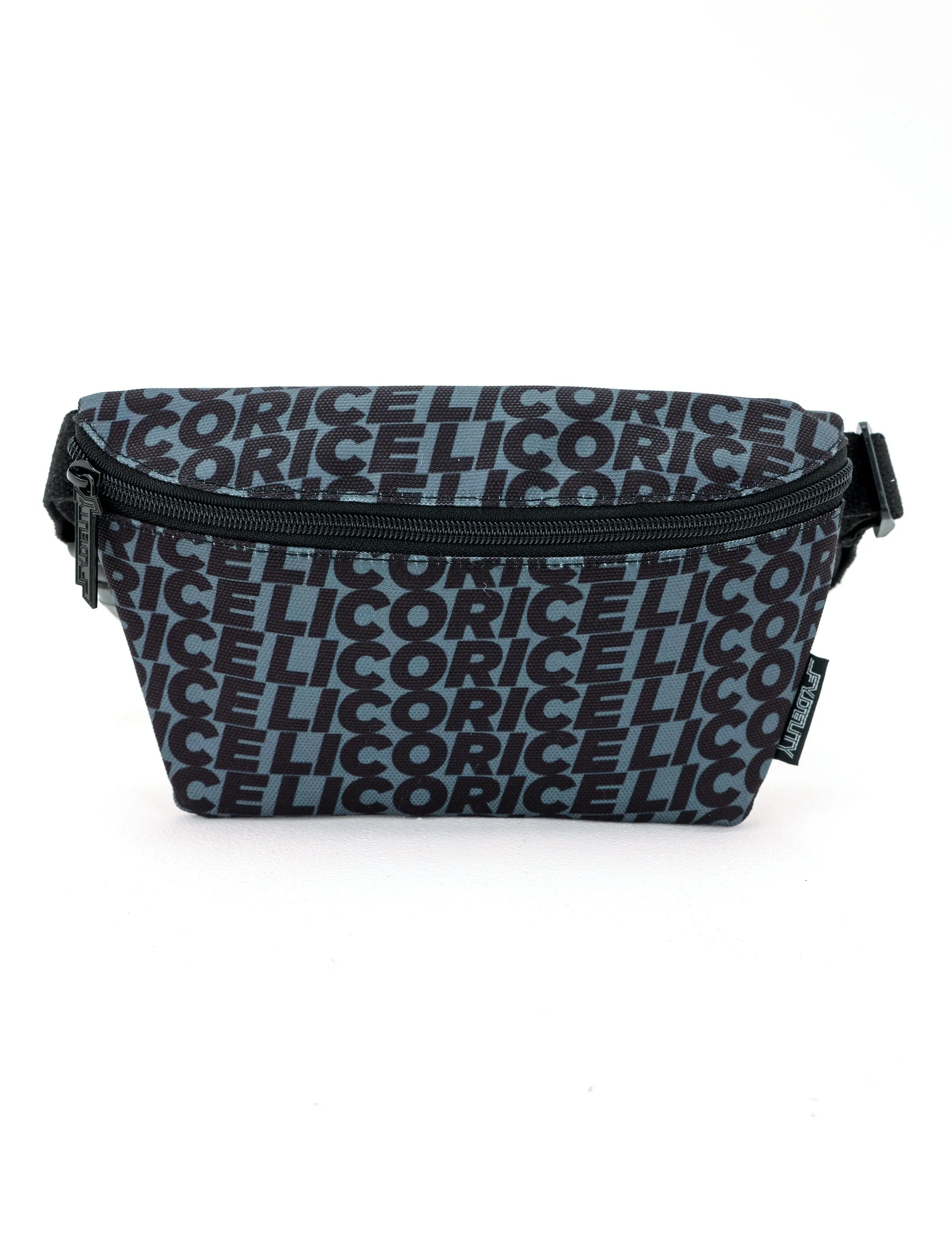 Fanny Pack | Slim |"Bite" Licorice Black