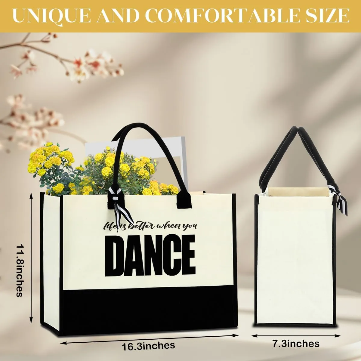 FORBIDDEN PAPER Retirement Gifts for Women Retirement Decorations Travel Gift Lake House Gifts Boat BeachTote Bag