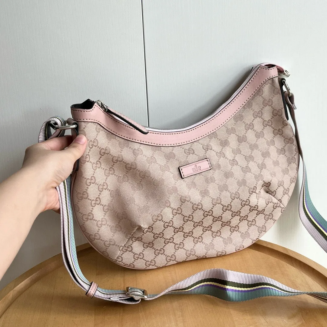 GC689 Gucci B Shoulder Bag / 13x9x1.6inch