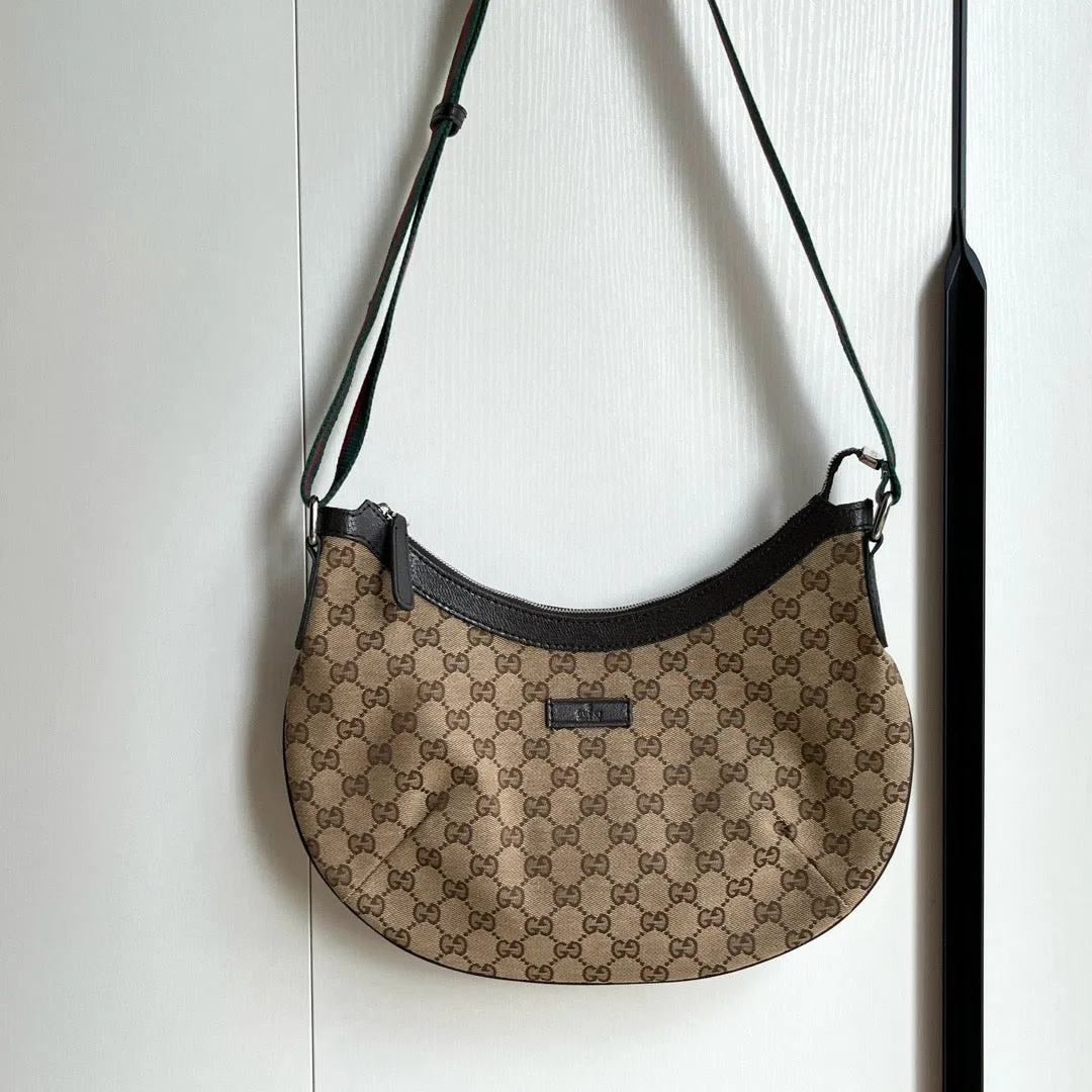 GC689 Gucci B Shoulder Bag / 13x9x1.6inch