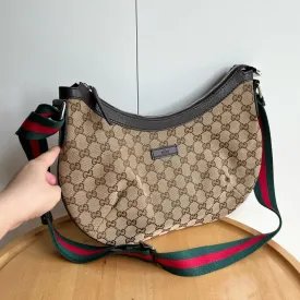 GC689 Gucci B Shoulder Bag / 13x9x1.6inch