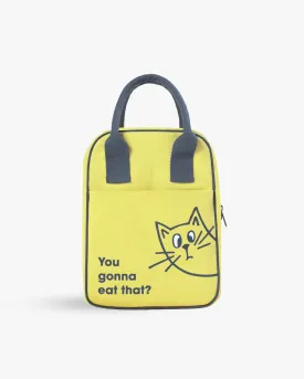 Insulated Lunch Bag - Curious Cat