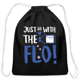 Just go with the Flo! Drawstring Bag