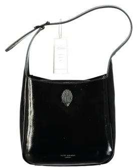 Kurt Geiger Black Leather Hobo Shoulder Bag