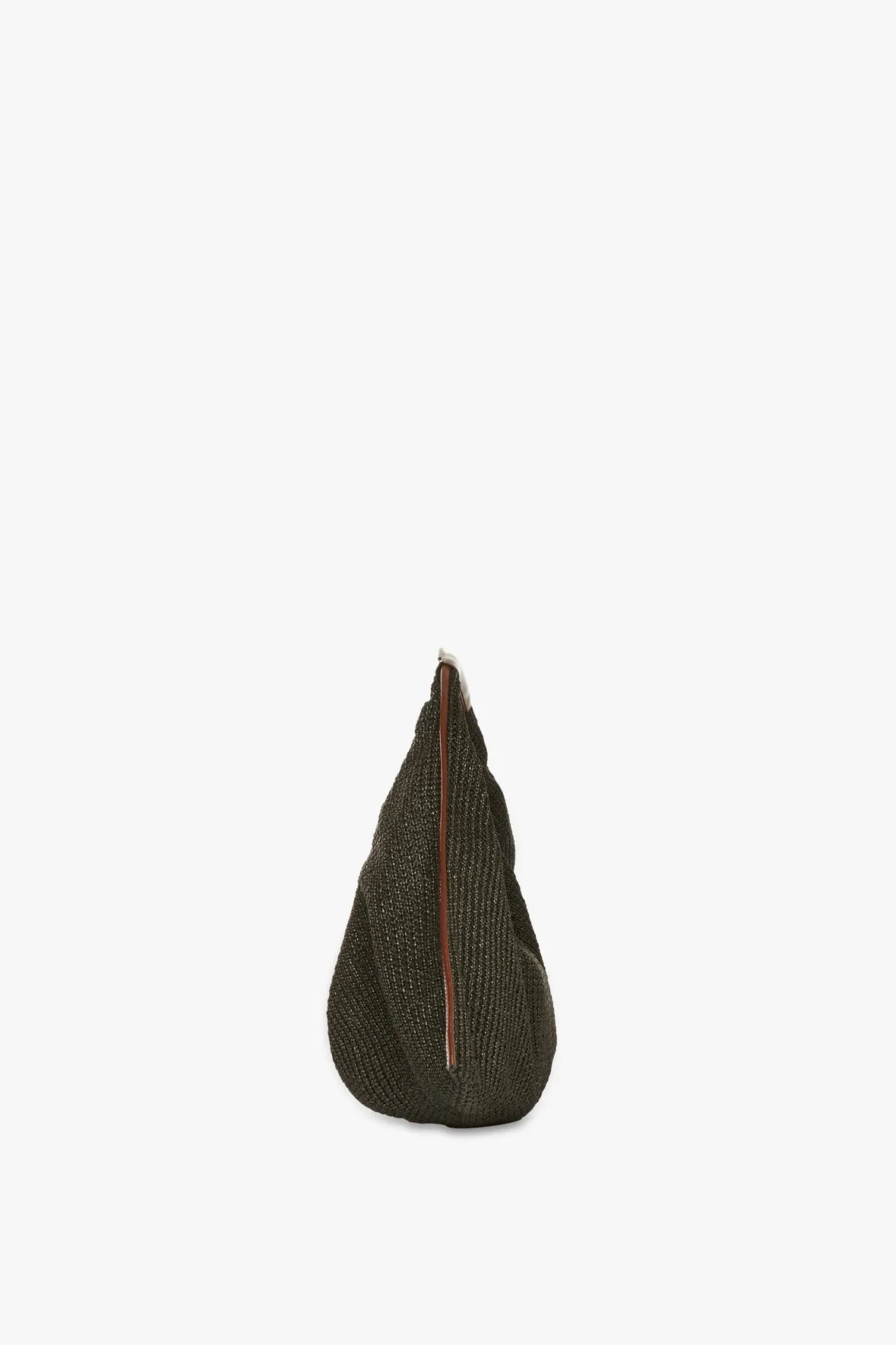 LARGE JETSON RAFFIA TOTE | BLACK MAHOGANY