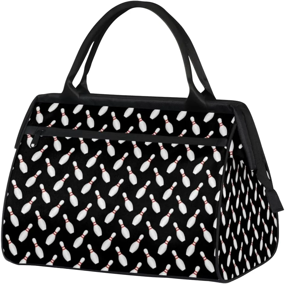 Large Tote Bag for Women with Zipper, Work Gym Tote Nurse Dance Yoga Bag for Sport, Travel