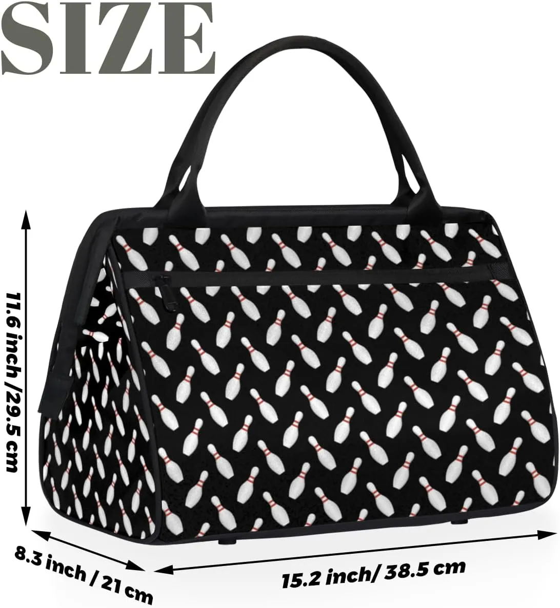 Large Tote Bag for Women with Zipper, Work Gym Tote Nurse Dance Yoga Bag for Sport, Travel