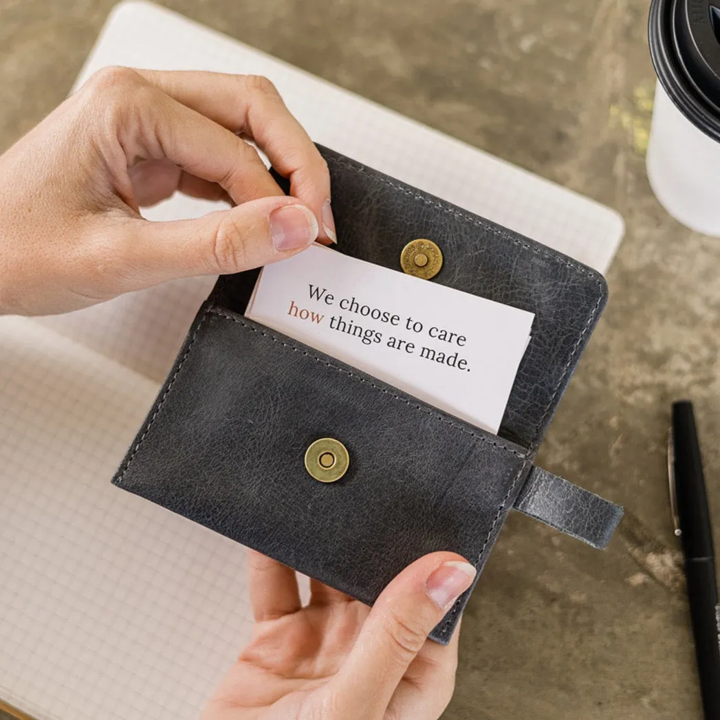 Leather Card Carrier