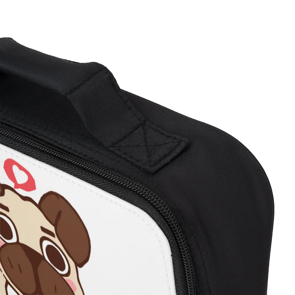 More Pug Coffee Please Lunch Bag