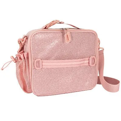 New - Bentgo Kids' Lunch Bag - Petal Pink Glitter
