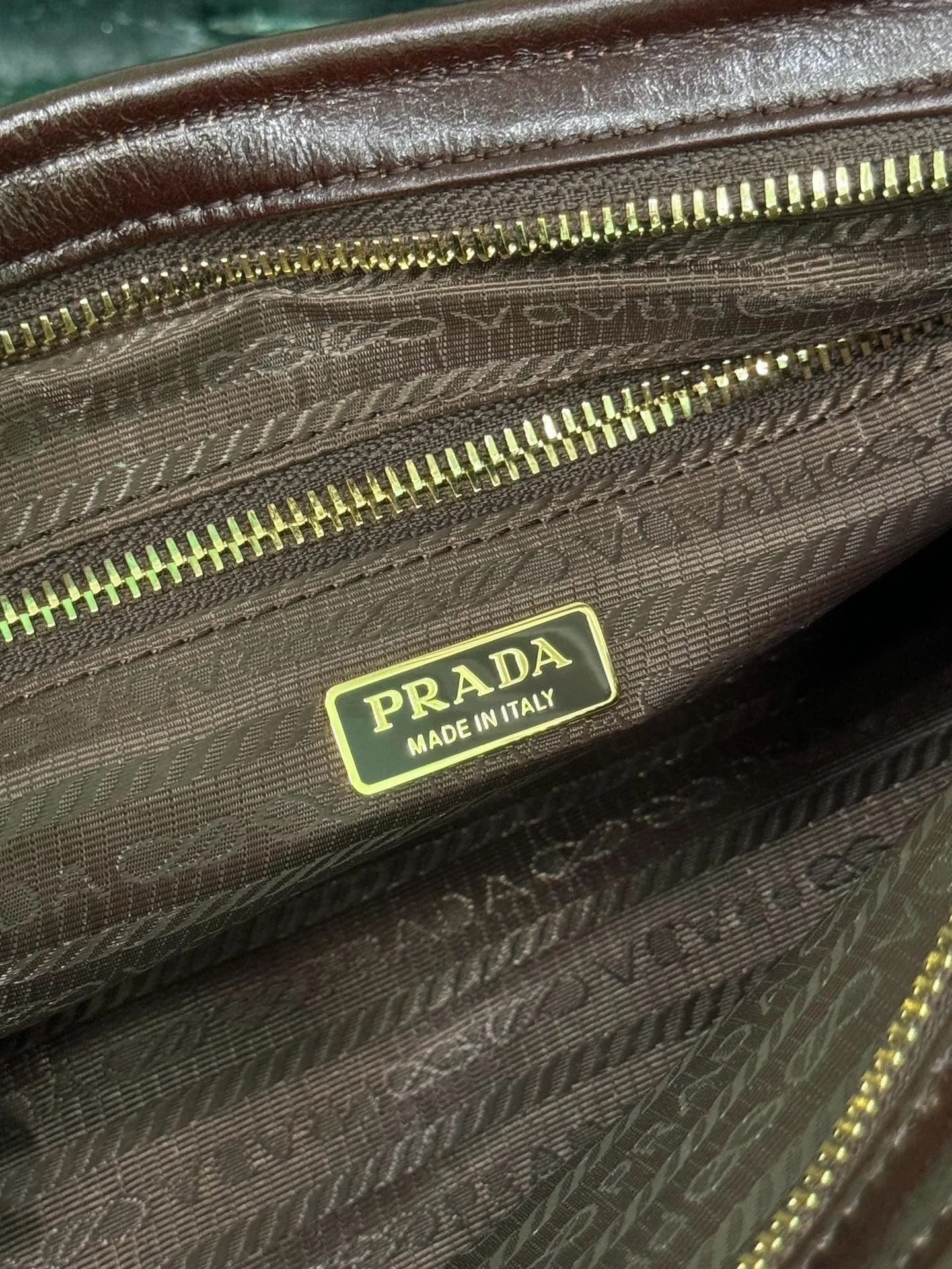 PD320 Cocoa Medium/Large Leather Handbag / HIGHEST QUALITY VERSION