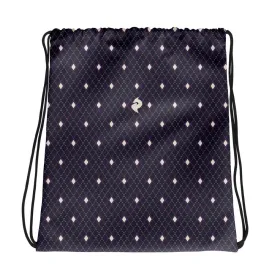 Pink Dragon Nexus Drawstring Bag