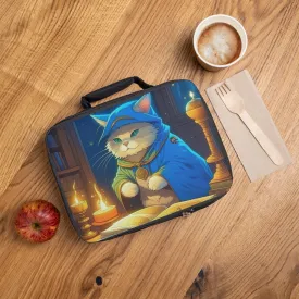 "Studious Cat Wizard" Lunch Bag