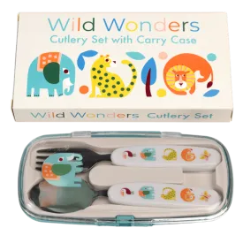 Rex London Wild Wonders Children cutlery set