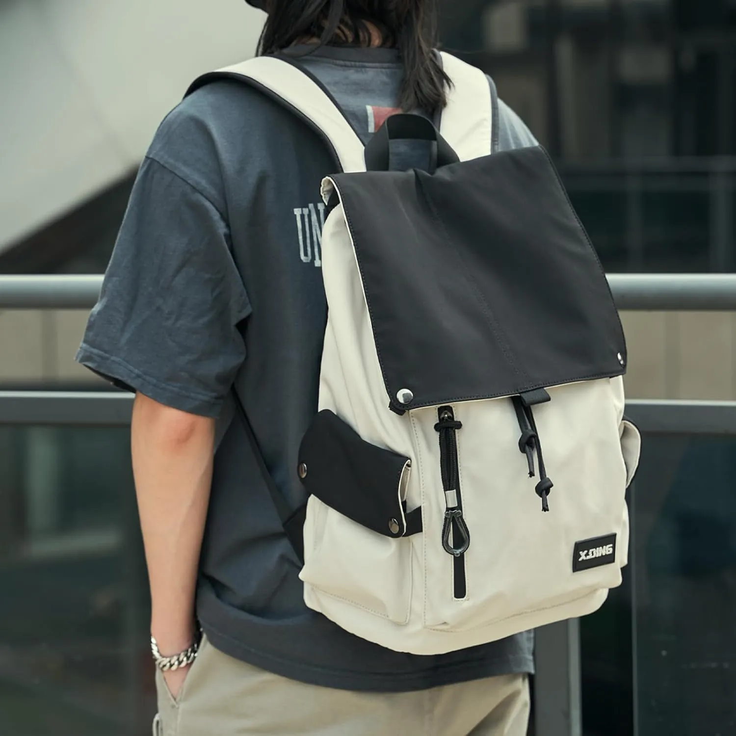 School Backpack Water Proof 15.6 Laptop Backpack Casual Suitable For Fitness Sports Travel Hiking Commuting Class College Black High Middle School Backpack For Men Women