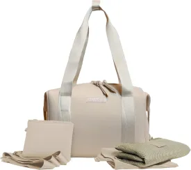 Small Diaper Bag Tote - 12 x 7 x 8 Inches Premium Neoprene Baby Diaper Bag with Portable Changing Pad & Pouch - Lightweight and Water-Resistant Diaper Bags