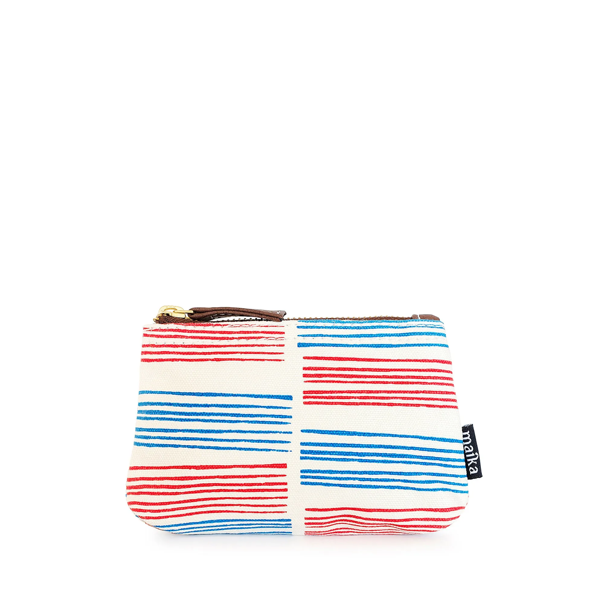 Small Lined Travel Pouch
