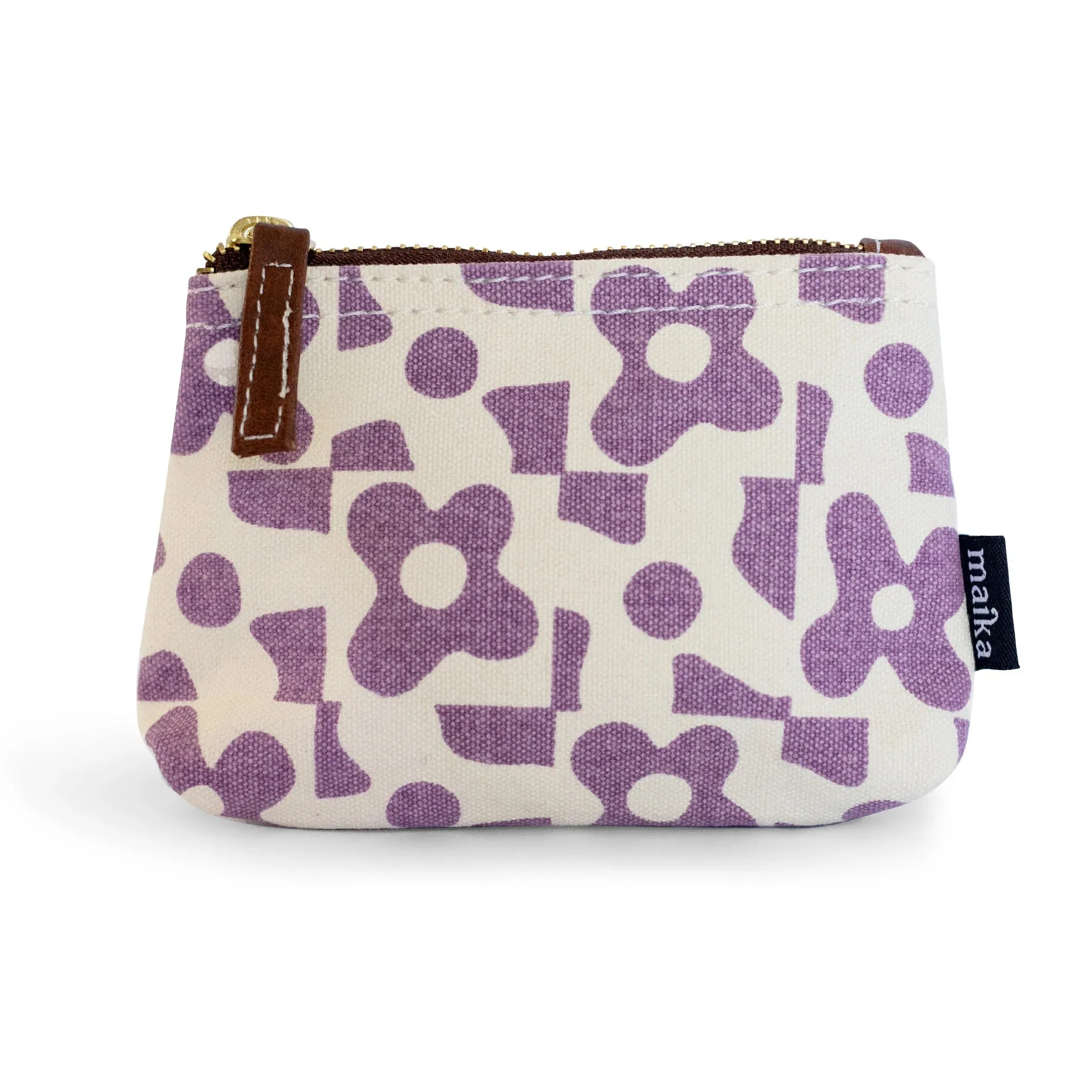 Small Lined Travel Pouch