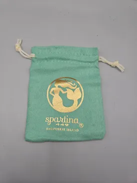 Spartina Drawstring Fabric Bag-5"x4"