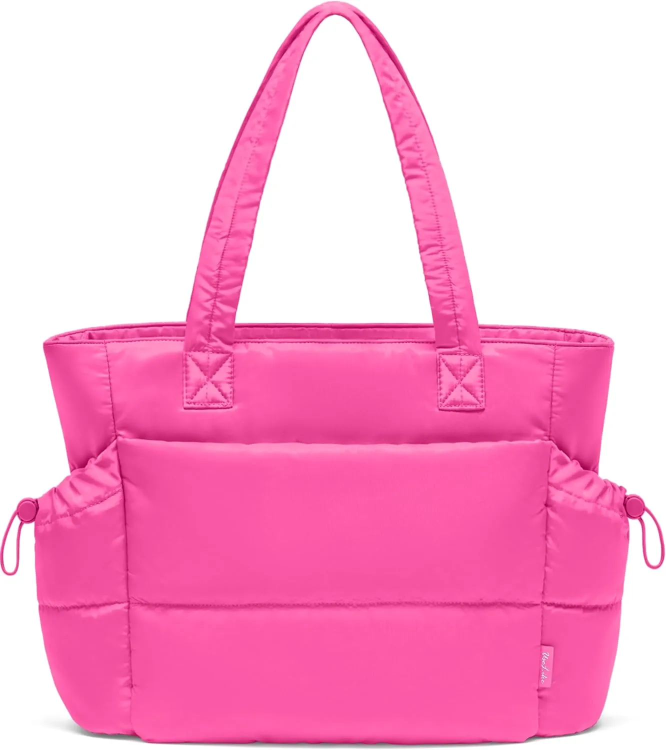 Tote Bag for Women Laptop Work Bags for Women with Zipper Lightweight Quilted Puffer Tote Bag for Travel, Teacher, Nurse