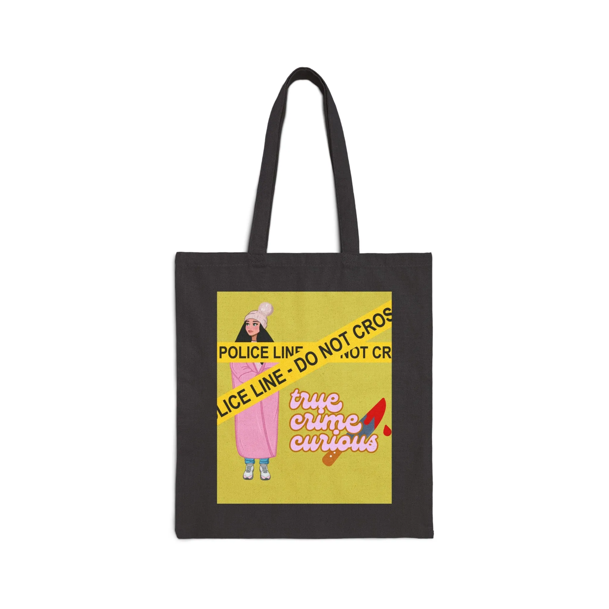 Tote Bag: True Crime Curious | Cute and Cozy edition