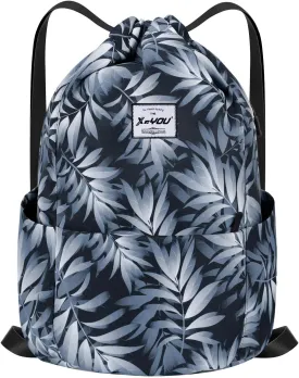XEYOU Drawstring Sports Backpack Lightweight Gym Yoga Sackpack Shoulder Rucksack Casual Outdoor Daypack for Women and Men