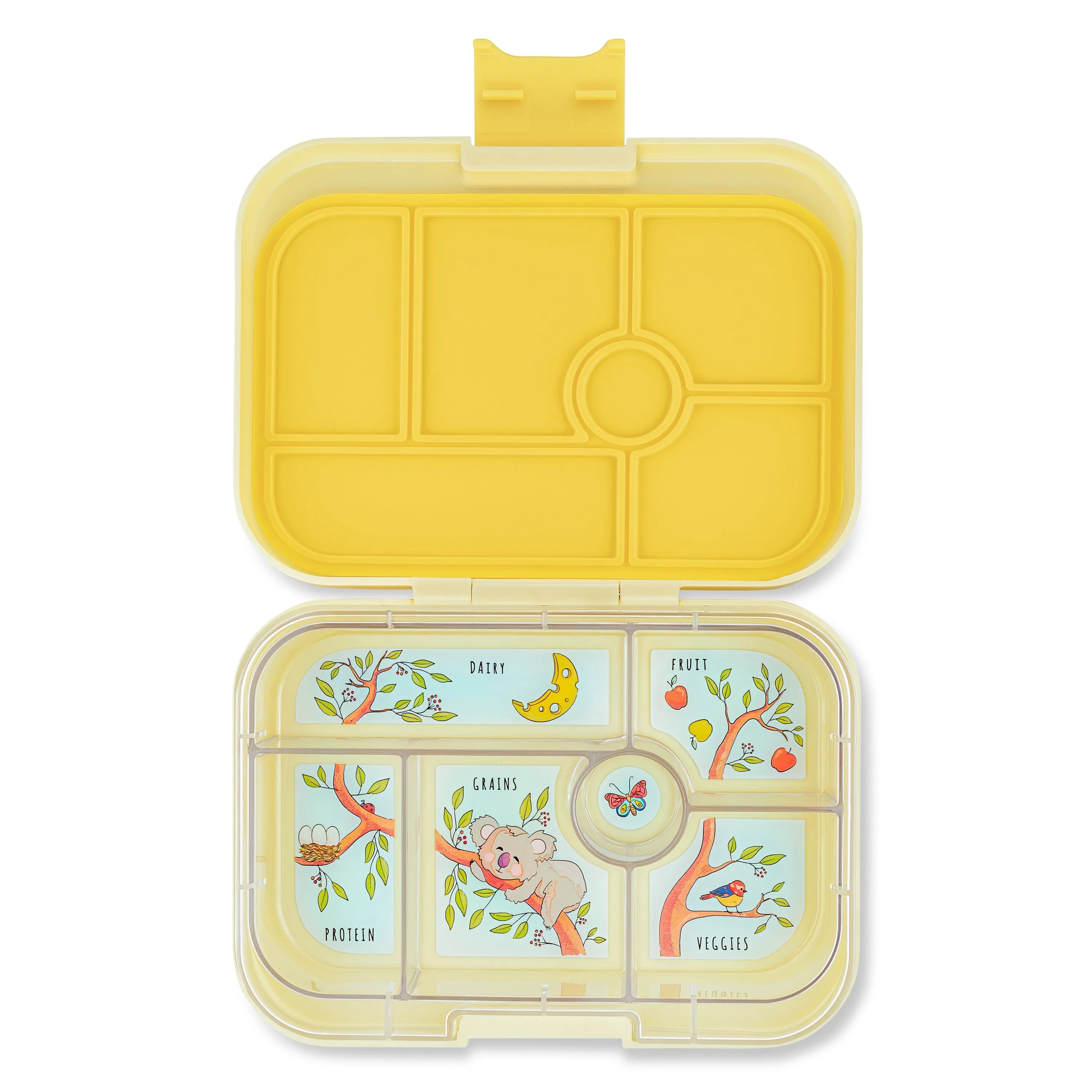 Yumbox Original 6-Compartment Lunch Box - Sunburst Yellow Koala