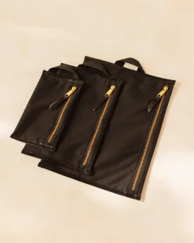 Zip Pouch Set in Nylon